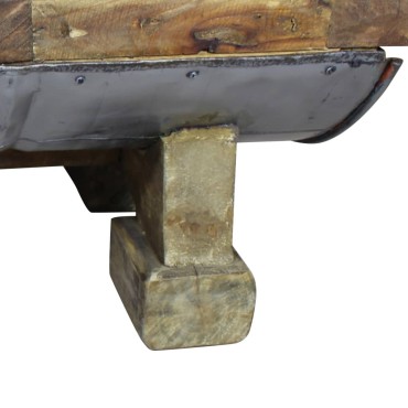 vidaXL Τραπεζάκι Σαλονιού 90x50x35cm από Μείγμα Ανακυκλωμένων Ξύλων 1 τεμ.
