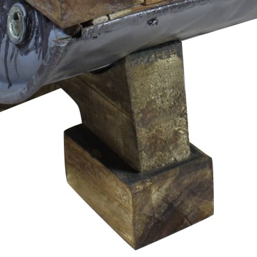 vidaXL Τραπεζάκι Σαλονιού 90x50x35cm από Μείγμα Ανακυκλωμένων Ξύλων 1 τεμ.