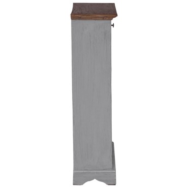 vidaXL Ραφιέρα/Σταντ Κρασιών 55x23x85cm Μασίφ Μαόνι 1 τεμ.