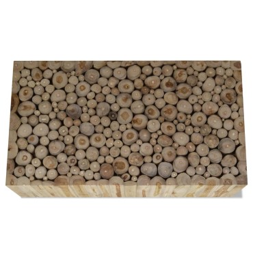vidaXL Τραπεζάκι Σαλονιού 90x50x30cm από Αληθινό Ξύλο Teak 1 τεμ.