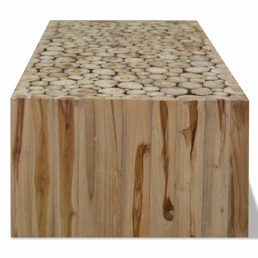 vidaXL Τραπεζάκι Σαλονιού 90x50x30cm από Αληθινό Ξύλο Teak 1 τεμ.