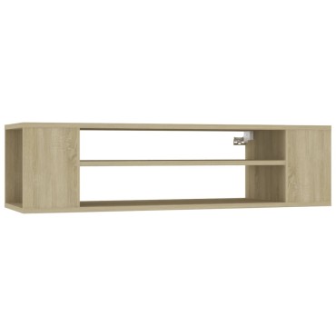 vidaXL Έπιπλο Τηλεόρασης Κρεμ. Sonoma Δρυς 100x30x26,5cm Επεξ. Ξύλο