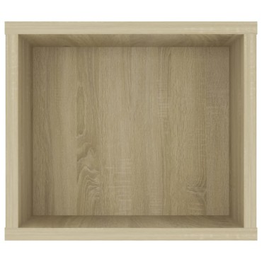 vidaXL Έπιπλο Τηλεόρασης Κρεμ. Sonoma Δρυς 100x30x26,5cm Επεξ. Ξύλο