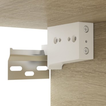 vidaXL Έπιπλο Τηλεόρασης Κρεμ. Sonoma Δρυς 100x30x26,5cm Επεξ. Ξύλο