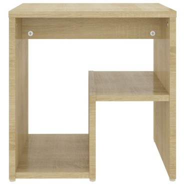 vidaXL Κομοδίνο Sonoma Δρυς 40x30x40cm από Επεξ. Ξύλο 1 τεμ.