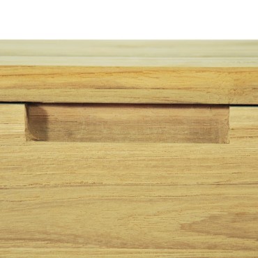 vidaXL Τραπεζάκι Σαλονιού 80x80x40cm από Μασίφ Ξύλο Teak 1 τεμ.