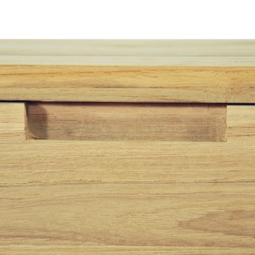 vidaXL Έπιπλο Τηλεόρασης 120x35x35cm από Μασίφ Ξύλο Teak