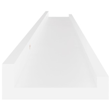 vidaXL Ράφια Τοίχου 4 τεμ. Λευκά 100x9x3cm