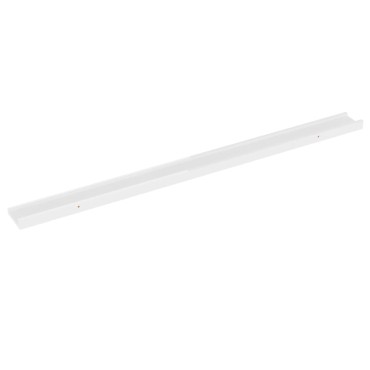 vidaXL Ράφια Τοίχου 4 τεμ. Γυαλιστερό Λευκό 115x9x3cm
