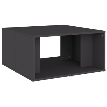 vidaXL Τραπεζάκια Σαλονιού 4 τεμ. Γκρι 33x33x33cm Επεξ. Ξύλο