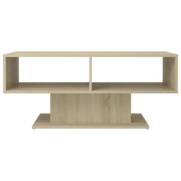 vidaXL Τραπεζάκι Σαλονιού Sonoma Δρυς 103,5x50x44,5cm Επεξ. Ξύλο 1 τεμ.
