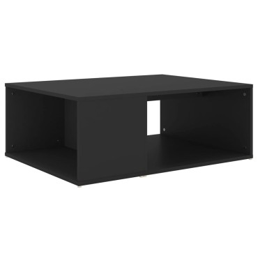 vidaXL Τραπεζάκι Σαλονιού Μαύρο 90x67x33cm Επεξεργασμένο Ξύλο 1 τεμ.