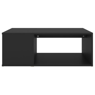 vidaXL Τραπεζάκι Σαλονιού Μαύρο 90x67x33cm Επεξεργασμένο Ξύλο 1 τεμ.