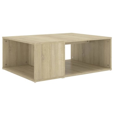 vidaXL Τραπεζάκι Σαλονιού Sonoma Δρυς 90x67x33cm από Επεξ. Ξύλο 1 τεμ.