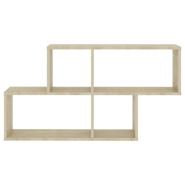 vidaXL Ράφι Τοίχου Sonoma Δρυς 100x18x53cm από Επεξεργασμένο Ξύλο 1 τεμ.
