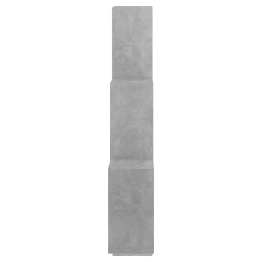 vidaXL Ραφιέρα Τοίχου με Κύβους Γκρι Σκυρ. 78x15x93cm Επεξ. Ξύλο 1 τεμ.