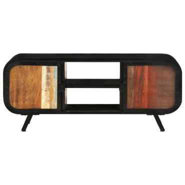 vidaXL Έπιπλο Τηλεόρασης 110x30x45cm από Μασίφ Ανακυκλωμένο Ξύλο