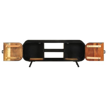 vidaXL Έπιπλο Τηλεόρασης 110x30x45cm από Μασίφ Ανακυκλωμένο Ξύλο