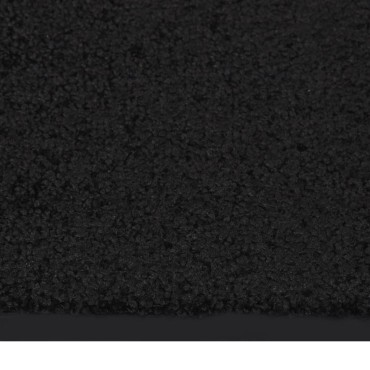 vidaXL Πατάκι Εισόδου Μαύρο 80 x 120 εκ.