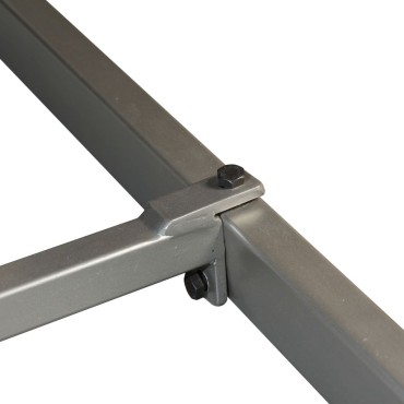 vidaXL Τραπεζαρία από Μασίφ Ξύλο Sheesham και Ατσάλι 180x90x76cm 1 τεμ.