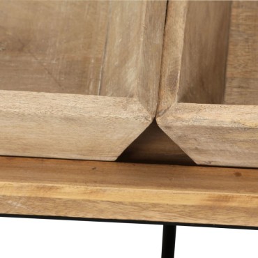 vidaXL Τραπεζάκι Σαλονιού 110x55x42cm από Μασίφ Ξύλο Μάνγκο 1 τεμ.