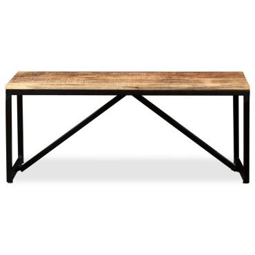 vidaXL Πάγκος 110x35x45cm από Μασίφ Ξύλο Μάνγκο 1 τεμ.