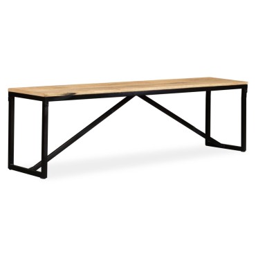 vidaXL Πάγκος 160x35x45cm από Μασίφ Ξύλο Μάνγκο 1 τεμ.