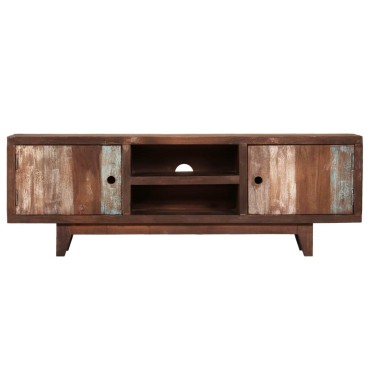 vidaXL Έπιπλο Τηλεόρασης Vintage 118x30x40cm Μασίφ Ξύλο Ακακίας