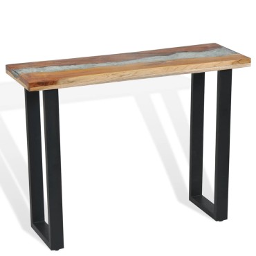 vidaXL Κονσόλα Τραπέζι 100x35x75cm από Ξύλο Teak 1 τεμ.