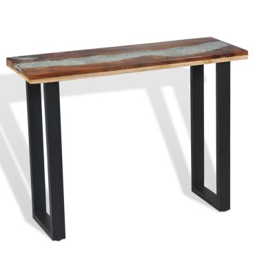 vidaXL Κονσόλα Τραπέζι 100x35x75cm από Ξύλο Teak 1 τεμ.