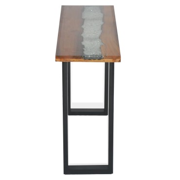 vidaXL Κονσόλα Τραπέζι 100x35x75cm από Ξύλο Teak 1 τεμ.