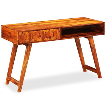 vidaXL Γραφείο 118x50x76cm από Μασίφ Ξύλο Sheesham 1 τεμ.