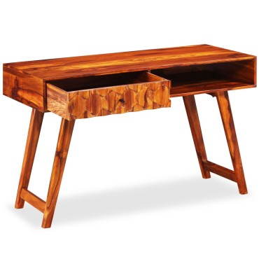 vidaXL Γραφείο 118x50x76cm από Μασίφ Ξύλο Sheesham 1 τεμ.