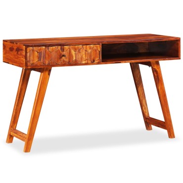 vidaXL Γραφείο 118x50x76cm από Μασίφ Ξύλο Sheesham 1 τεμ.