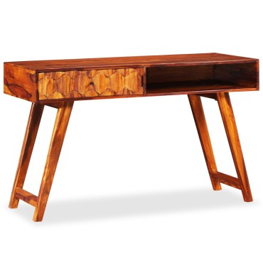 vidaXL Γραφείο 118x50x76cm από Μασίφ Ξύλο Sheesham 1 τεμ.