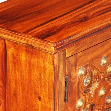 vidaXL Έπιπλο Τηλεόρασης 120x30x40cm από Μασίφ Ξύλο Sheesham