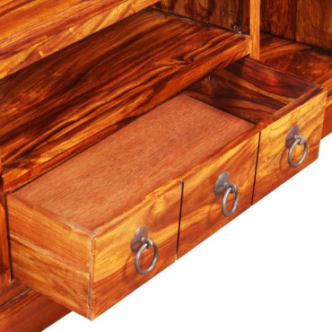 vidaXL Έπιπλο Τηλεόρασης 120x30x40cm από Μασίφ Ξύλο Sheesham