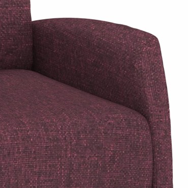 vidaXL Πολυθρόνα με Ανύψωση Μοβ Υφασμάτινη 65x97x104,5cm 1 τεμ.