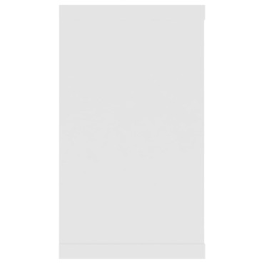 vidaXL Ράφια Κύβοι Τοίχου 2 τεμ. Λευκά 80x15x26,5cm Επεξ. Ξύλο