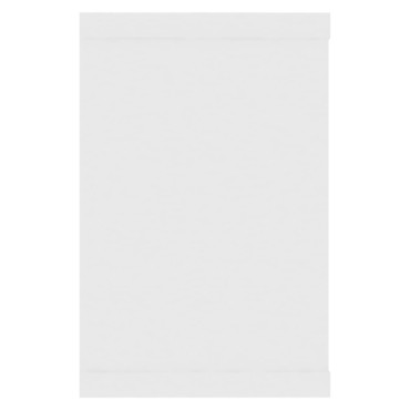 vidaXL Ράφια Κύβοι Τοίχου 4 τεμ. Λευκά 60x15x23cm από Επεξ. Ξύλο