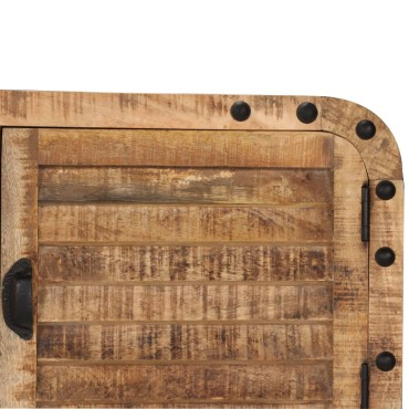 vidaXL Μπουφές 120x30x76cm από Μασίφ Ξύλο Μάνγκο 1 τεμ.