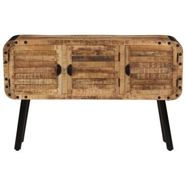 vidaXL Μπουφές 120x30x76cm από Μασίφ Ξύλο Μάνγκο 1 τεμ.