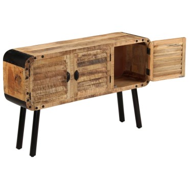 vidaXL Μπουφές 120x30x76cm από Μασίφ Ξύλο Μάνγκο 1 τεμ.
