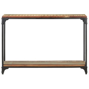 vidaXL Τραπέζι Κονσόλα 110x30x75cm από Μασίφ Ανακυκλωμένο Ξύλο 1 τεμ.