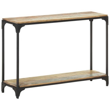 vidaXL Τραπέζι Κονσόλα 110x30x75cm από Μασίφ Ανακυκλωμένο Ξύλο 1 τεμ.
