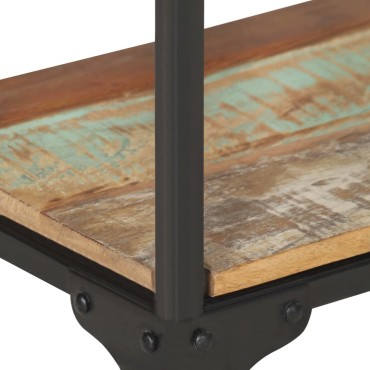 vidaXL Τραπέζι Κονσόλα 110x30x75cm από Μασίφ Ανακυκλωμένο Ξύλο 1 τεμ.