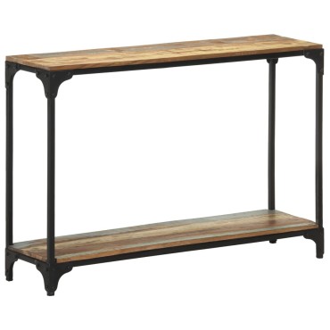 vidaXL Τραπέζι Κονσόλα 110x30x75cm από Μασίφ Ανακυκλωμένο Ξύλο 1 τεμ.