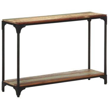 vidaXL Τραπέζι Κονσόλα 110x30x75cm από Μασίφ Ανακυκλωμένο Ξύλο 1 τεμ.