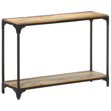 vidaXL Τραπέζι Κονσόλα 110x30x75cm από Μασίφ Ανακυκλωμένο Ξύλο 1 τεμ.