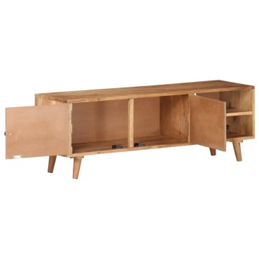 vidaXL Έπιπλο Τηλεόρασης 115x30x39cm από Μασίφ Ξύλο Ακακίας